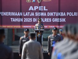 50 Calon Polisi Muda Mulai Latihan Kerja di Polres Gresik, Siap Mengabdi dengan Semangat PRESISI