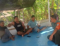 Komsos Humanis, Babinsa di Babahrot Imbau Warga Tidak Rambah dan Bakar Hutan Lahan