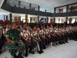 Pangdam Kasuari Tutup Persami KKRI : Disiplin dan Cinta Tanah Air Kunci Generasi Muda