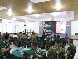 Korem 044/Gapo Terima Kunjungan Tim Itjenad Dalam Rangka Pengawasan Optimasi Lahan TA. 2025
