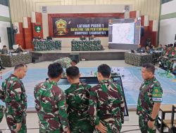 Meja Desain Operasi Pussimpur Jadi Puncak Inovasi Digital pada Latposko I YTP Yon Komposit 1/Gardapati di Natuna