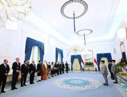 Presiden Prabowo Subianto Menerima Surat Kepercayaan dari Para Duta Besar Luar Biasa dan Berkuasa Penuh