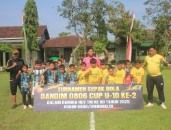 Turnamen Dandim Cup U-10 Ke-2: Ajang Pencarian Bibit Sepak Bola di Trenggalek