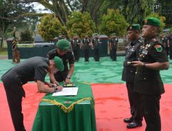 Danrem 181/PVT Brigjen TNI Slamet Riadi Pimpin Serah Terima Jabatan Dandim 1805/Raja Ampat dan Tradisi Satuan
