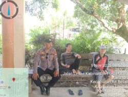 Polsek Air Besar Proaktif Jaga Kamtibmas melalui Patroli Menyentuh Masyarakat