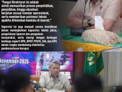 Kejati Aceh Menerima Kunjungan Kerja Direktur Pengendalian Operasi pada Jaksa Agung Muda Bidang Tindak Pidana Khusus