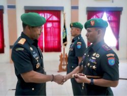 Korem 121/Abw Gelar Acara Sertijab Komandan Kodim 1208/Sambas