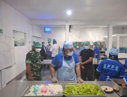 Danramil 03 Serengan Bersama Kapolsek dan Camat Launching SPPG-MBG Penyaluran Makanan Bergizi Gratis