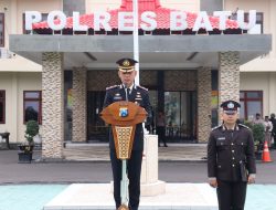 Wakapolres Batu Pimpin Upacara Hari Pahlawan, Tekankan Semangat Perjuangan di Era Modern*