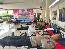 Brimob Polda Sultra Gelar Donor Darah dan Khitanan Massal Sambut HUT ke-80 Korps Brimob Polri