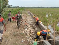 Progres Karya Bakti BWS Sumatera I di Wilayah Kodim 0103/Aceh Utara Capai 50,27 Persen
