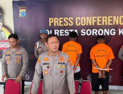 Karena Mabuk, Dua Pelaku Habisi Nyawa Warga Melati Raya — Polresta Sorong Kota: Kasus Terungkap Kurang dari Sepekan