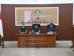 Exit Meeting Tim Itjenad dan Tim Itjen Kementan Dalam Rangka Pengawasan Optimasi Lahan dan Cetak Sawah TA. 2025 di Korem 044/Gapo