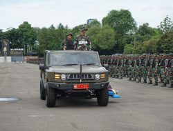 Komandan Batalyon Infanteri 2 Marinir Beserta Prajurit Yonif 2 Marinir Ikuti Gladi Kotor Rangkaian HUT Ke-80 Korps Marinir