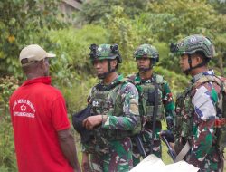Pos Okpol Satgas Yonif 751/VJS Anjangsana ke Kampung Polsam: Eratkan Silaturahmi, Serap Aspirasi, dan Teguhkan Rasa Aman Warga