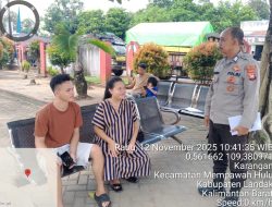 Wujudkan Situasi yang Aman dan Kondusif Personel Polsek Mempawah Melaksanakan Patroli Dialogis