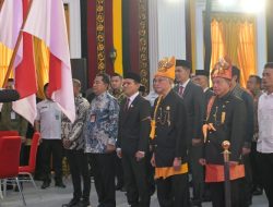 Wagub dan Sekda Aceh Saksikan Penganugerahan Gelar Kehormatan untuk Tito Karnavian dari Wali Nanggroe