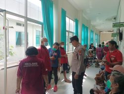 Personel Polsek Menjalin Hadiri Program Cek Kesehatan Gratis di Puskesmas Menjalin