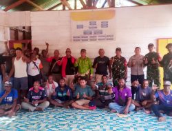 Babinsa Koramil Muting Hadiri Rapat Masyarakat Adat Dukung Percepatan Pemekaran Kabupaten Sandawi