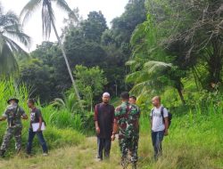 Pengecekan Lahan Pembangunan KDMP Koperasi Merah Putih di Wilayah Posramil Muara Dua