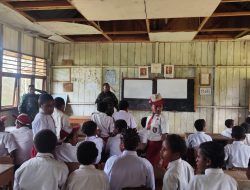 Satgas Pamtas Yonif 751/VJS Beri Wawasan Kebangsaan di SD Inpres Tarub: Tanamkan Cinta NKRI Sejak Dini