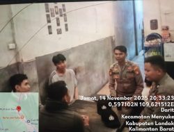 Samapta Polsek Menyuke Rutin Laksanakan Patroli Malam