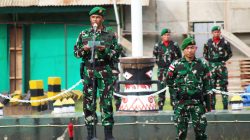 Upacara Bendera Tujuh Belasan di Merauke Berjalan Khidmat dan Penuh Semangat