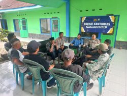 Kapolsek Kalipare Gelar Curhat Kamtibmas Bersama Kepala Desa untuk Wujudkan Lingkungan Aman dan Kondusif