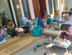 Pastikan Layanan Kesehatan Balita dan Ibu Hamil Berjalan Optimal, Babinsa Koramil Nogosari Dampingi Posyandu