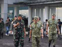 Pangdam II/Sriwijaya Dampingi Kunjungan Strategis Menhan RI di Bangka Belitung: Teguh Kedaulatan dan Sumber Daya Energi