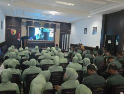 Kodim 0818/Malang-Batu Ikuti Talkshow Bintal Indiologi, Perkuat Mental Ideologi Prajurit dan Keluarga