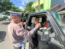 Hari ke-4 Operasi Zebra Salawaku 2025: Polda Maluku Beri Teguran Keras Pengendara yang Abaikan Aturan Lalu Lintas