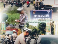 Sat Lantas Polresta Banda Aceh Menggelar Operasi Seulawah 2025
