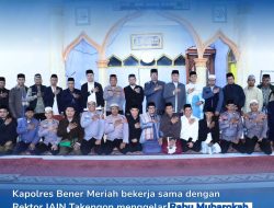 Polres Bener Meriah Menggelar Kegiatan Rabu Mubarokah di Masjid Baburrahman