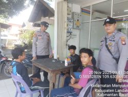 Samapta Polsek Menyuke Rutin Laksanakan Patroli Siang Hari