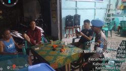 Petugas Polsek Air Besar Patroli Malam Air Besar Tekan Aksi Kriminal