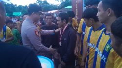 Penutupan Turnamen Sepak Bola Keramas Cup 2025 Berlangsung Meriah di Kecamatan Mandor