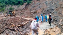 Dandim 0212/TS Kerahkan Personel Tangani dan Bantu Banjir, Longsor, dan Putusnya Jembatan di Madina