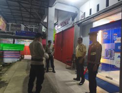 Pamapta Pimpin Gelar Patroli Malam Guna Menjaga Kamtibmas
