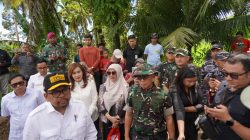 Danrem 032/Wbr Dampingi KSP Kunjungi Lokasi pasca Bencana Banjir dan Tanah Longsor di Kayutanam
