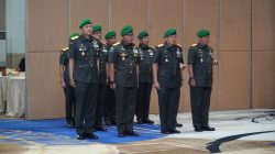 Dankodiklatad Pimpin Sertijab Danpuslatpur, Kolonel Inf Polsan Situmorang Resmi Gantikan Brigjen TNI Dany Rakca