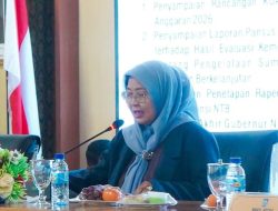 Ketua DPRD NTB Isvie Pimpin Rapat Paripurna, Wakil Gubernur Serahkan Rancangan KUA dan PPAS APBD 2026