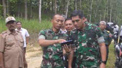 Dandim Boyolali Dampingi Danrem 074/Warastratama Tinjau Lokasi Rencana Pembangunan Yon Teritorial Pembangunan di Juwangi