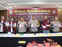 Penggerebekan di Apartemen Tangerang, Polres Jakbar Temukan Narkoba, Senjata Api, dan Amunisi