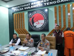 Polda Sultra Gagalkan Peredaran 6,4 Kg Sabu Jaringan Internasional, Kurir Diringkus di Kendari