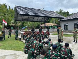 Tinjau Langsung di Lapangan, Ditjen Strahan Kemhan RI Lakukan Kunjungan Kerja Dalam Rangka Monitoring dan Evaluasi Satgas di Perbatasan