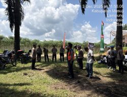 Polres Mesuji Kerahkan 29 Personel Amankan Kunjungan Wamenristekdikti