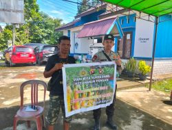 Polsek Mempawah Hulu Ajak Masyarakat Perkuat Ketahanan Pangan dengan Menanam Jagung di Lahan Produktif