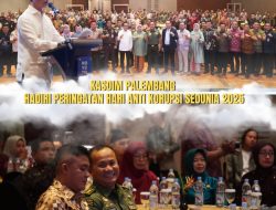 Kasdim 0418/Palembang Hadiri Peringatan Hari Anti Korupsi Sedunia 2025