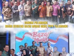 Dandim 0418/Palembang Hadiri Hari Bakti PU ke-80 di Kantor PUPR Kota Palembang